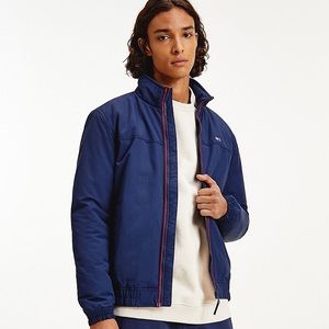 Tommy Hilfiger Men’s Insulated Bomber Jacket, Navy, size Medium NWT